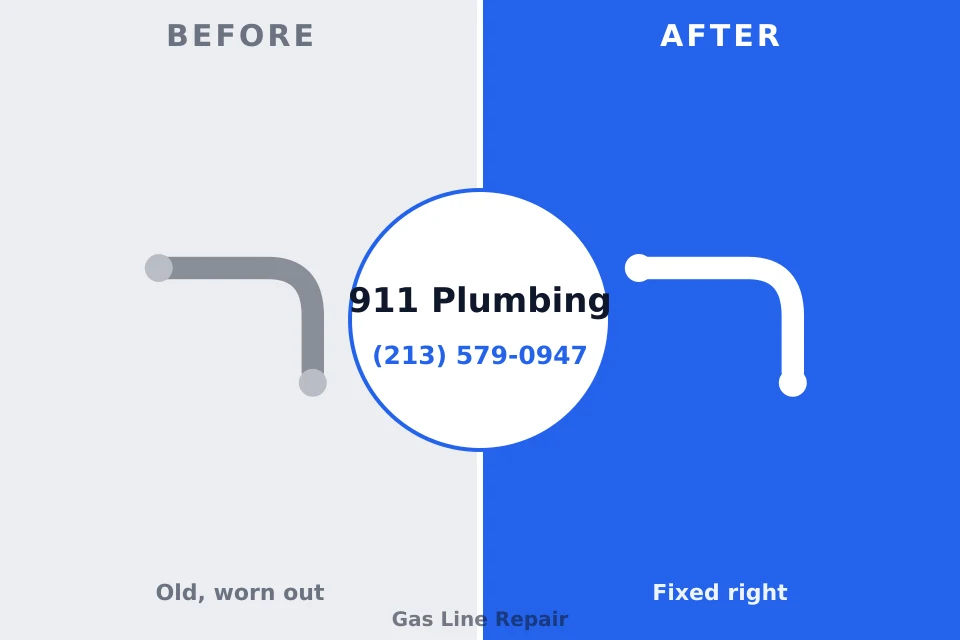 Before and after: plumbing repair Fort Dix, NJ